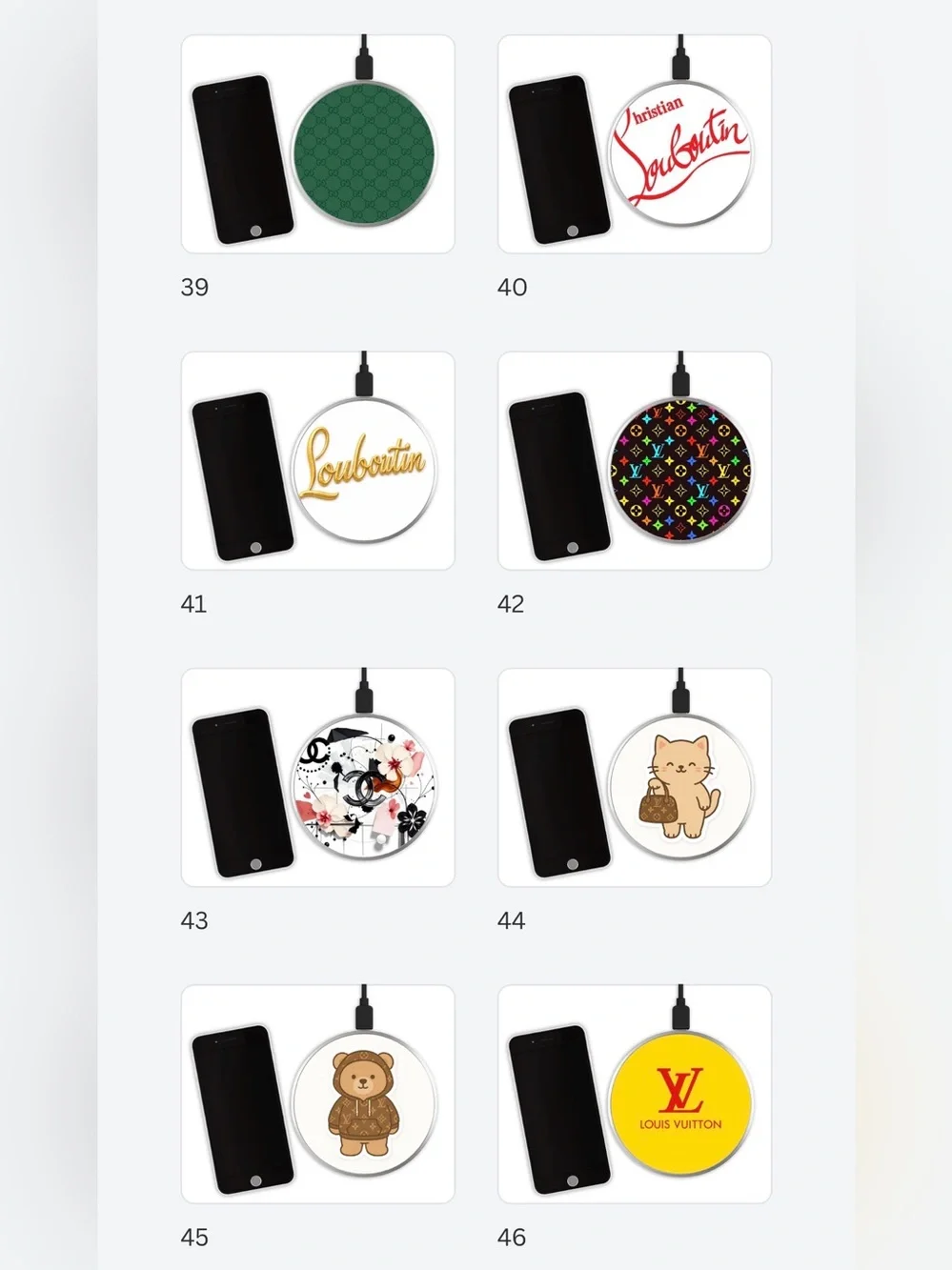 HANDMADE FASHION Mag Safe Wireless Phone Charger